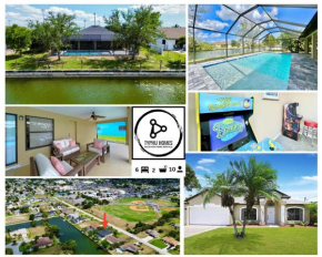 Cozy retreat Family-Friendly Saltwater Heated Pool Villa